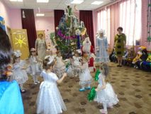 танец снежинок